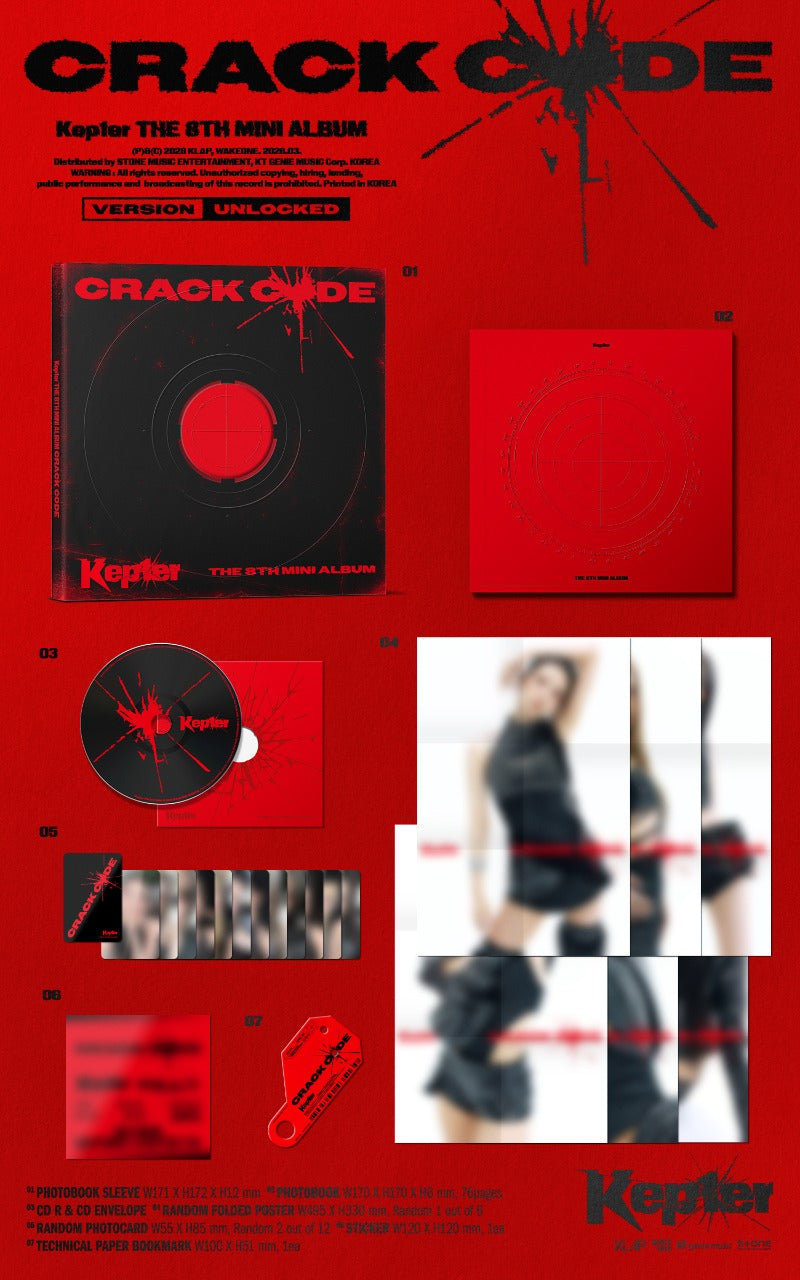 KEP1ER - Crack Code [8th Mini Album] (Photobook ver)