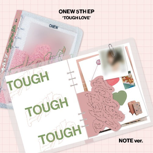 ONEW - Tough Love [5th EP Album] (Note ver)