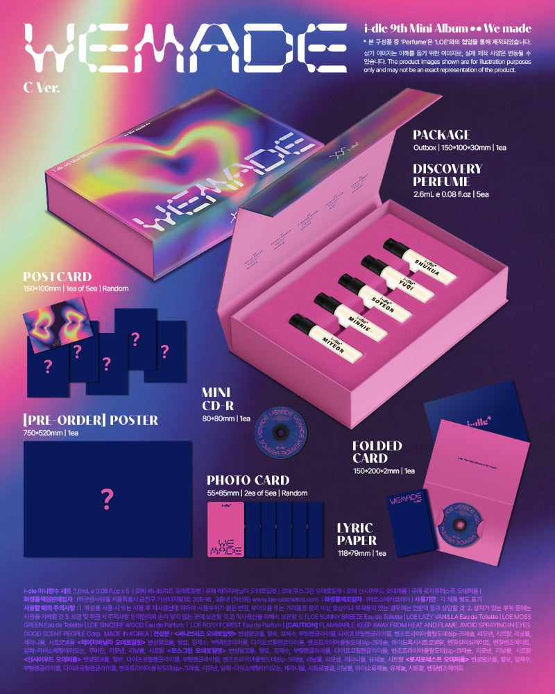 I-DLE - We Made [9th Mini Album] (C ver)
