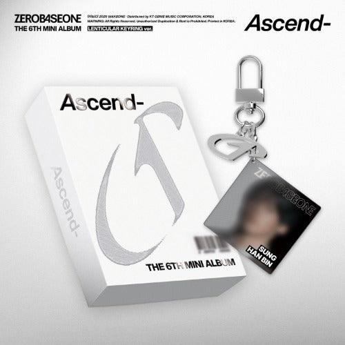 ZEROBASEONE - Ascend- [6th Mini Album] (Lenticular Keyring ver)