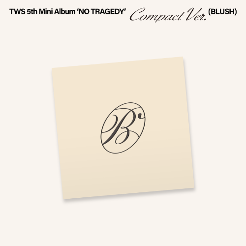 (Supplier/Applemusic/Weverse) TWS - No Tragedy [5th Mini Album] (Compact ver) (Blush ver)