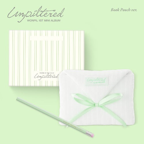 WONPIL - Unpiltered [1st Mini Album] (Book Pouch ver)