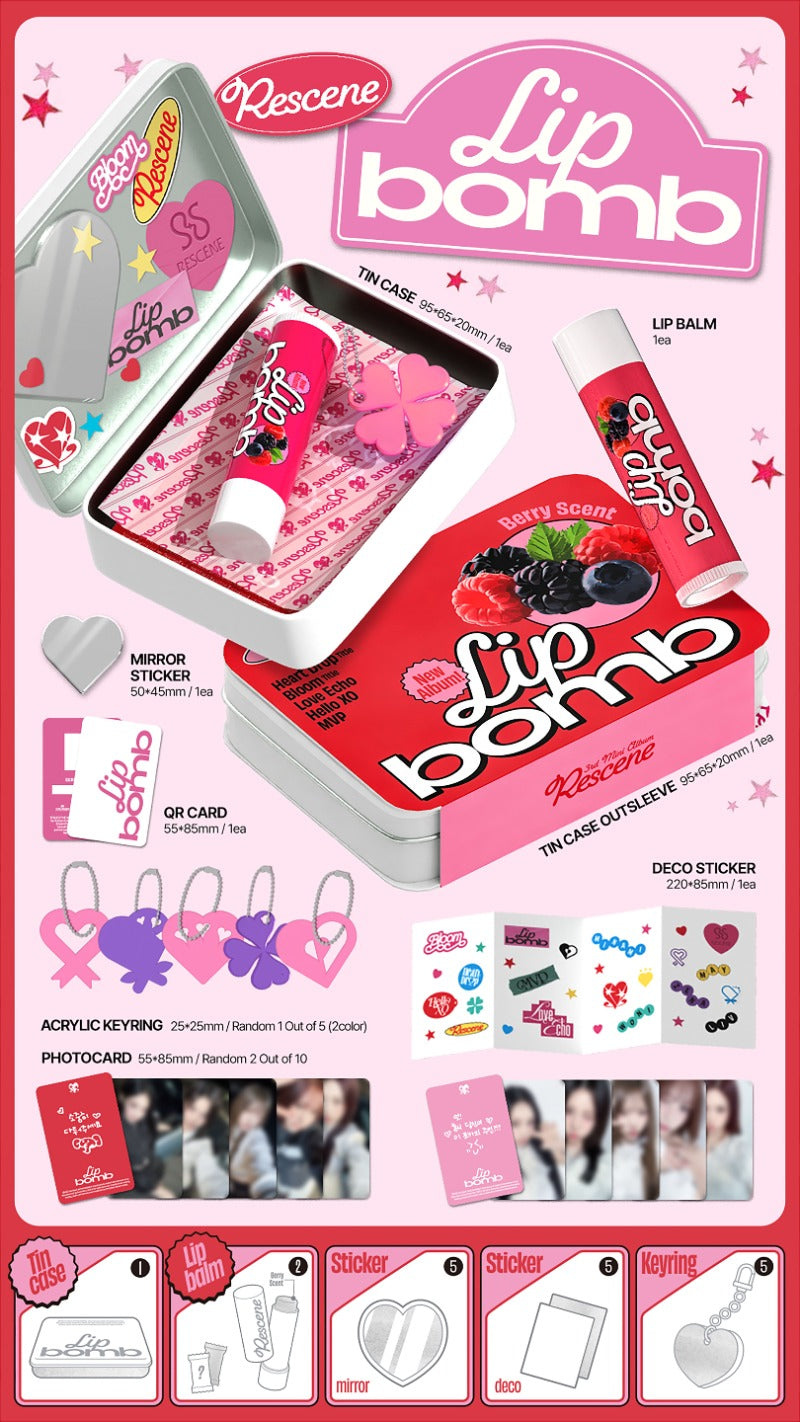 RESCENE - Lip Bomb [3rd Mini Album] (Lip Balm ver)