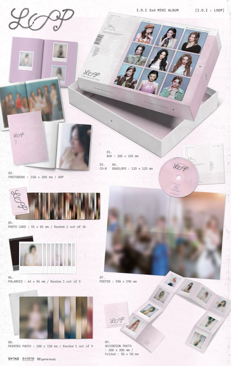 (Supplier/Yes24) I.O.I - I.O.I: LOOP [3rd Mini Album]