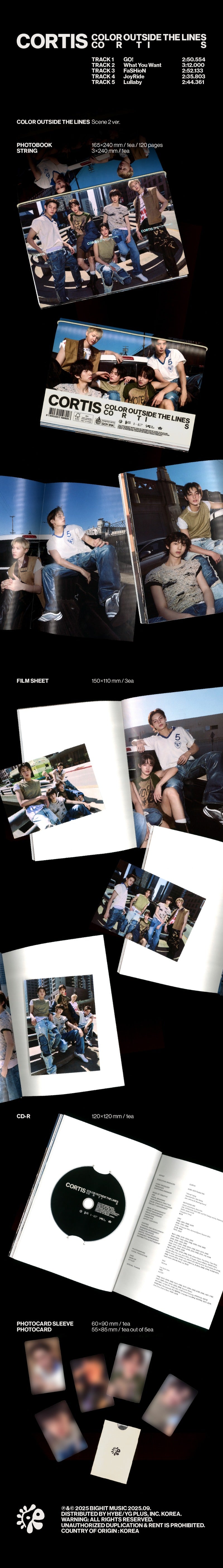 CORTIS - Color Outside The Lines (Photobook ver)