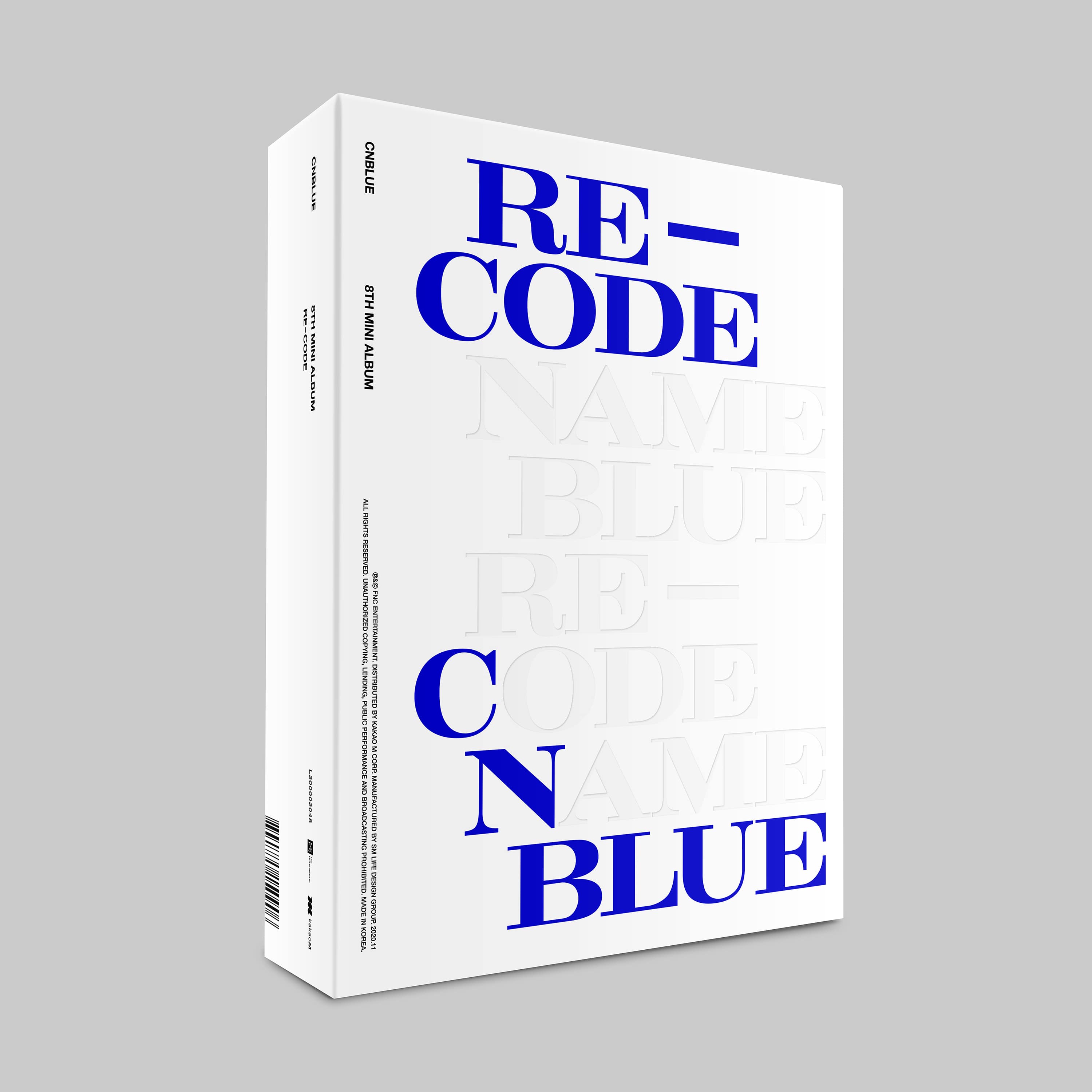 CNBLUE - Re-Code [8th Mini Album] (Standard ver)