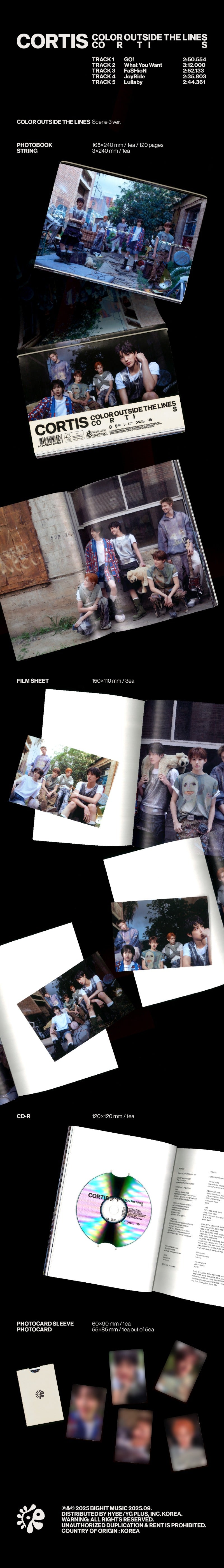 CORTIS - Color Outside The Lines (Photobook ver)