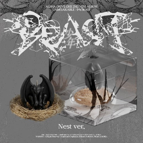 ALPHA DRIVE ONE - UNBREAKABLE : 少年 BEAST [2nd Mini Album] (Nest ver) (Limited Edition)