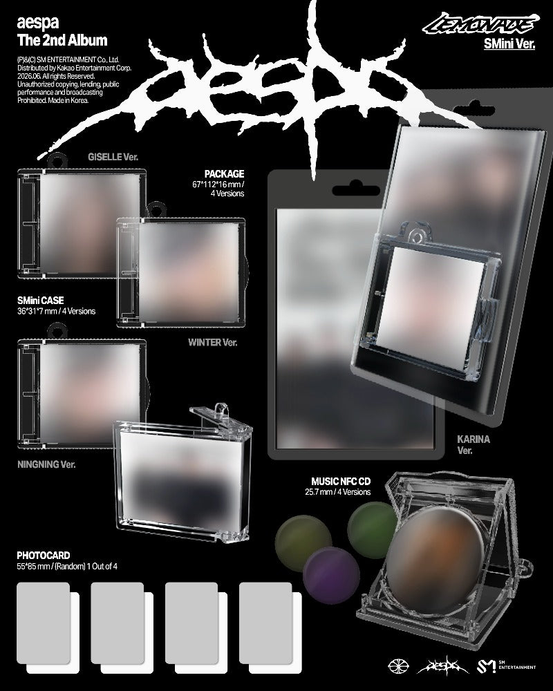 aespa - LEMONADE [2nd Full Album] (SMINI ver)