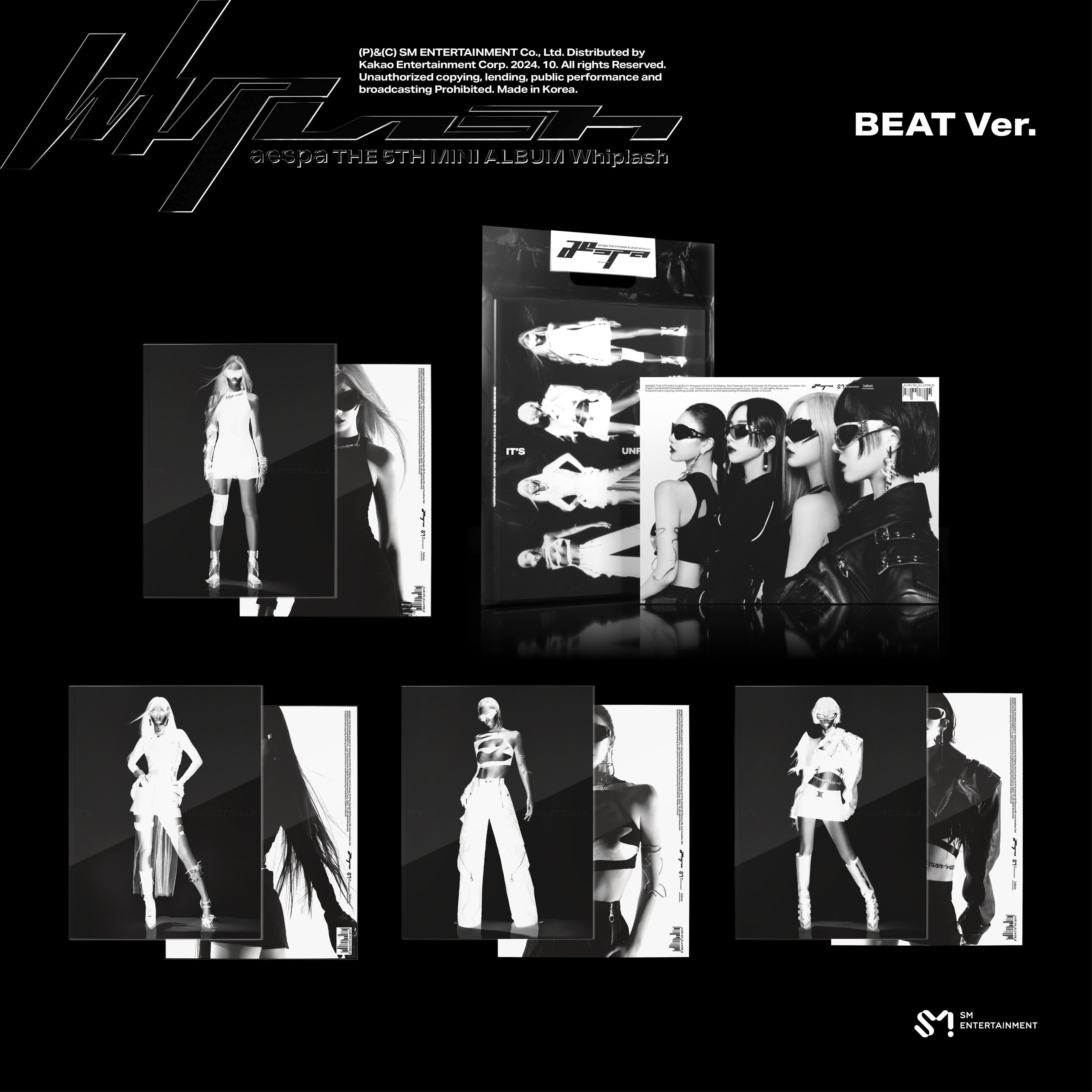 aespa - Whiplash [5th Mini Album] (Beat ver)