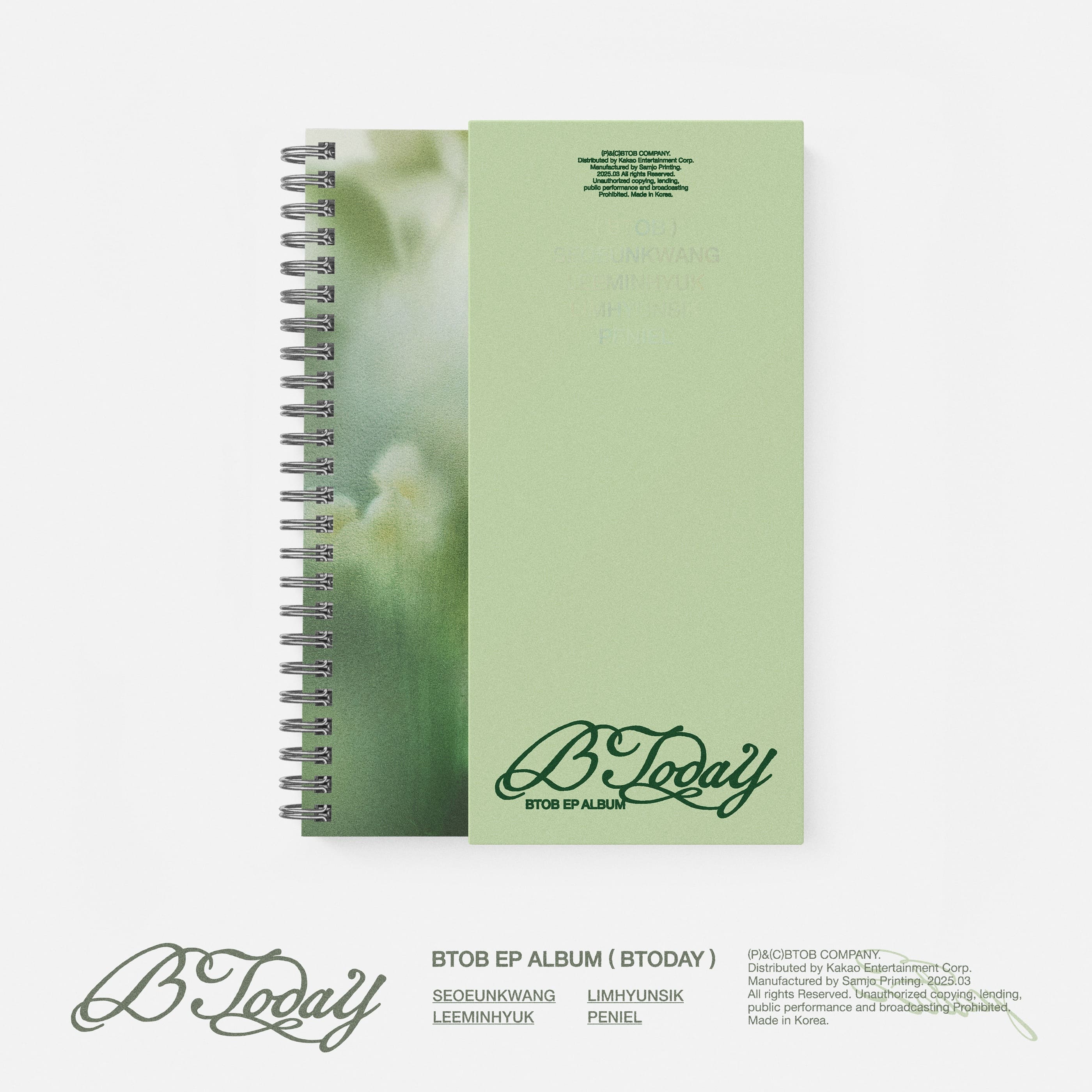 BTOB - BTOday [13th Mini Album] (Photobook ver)