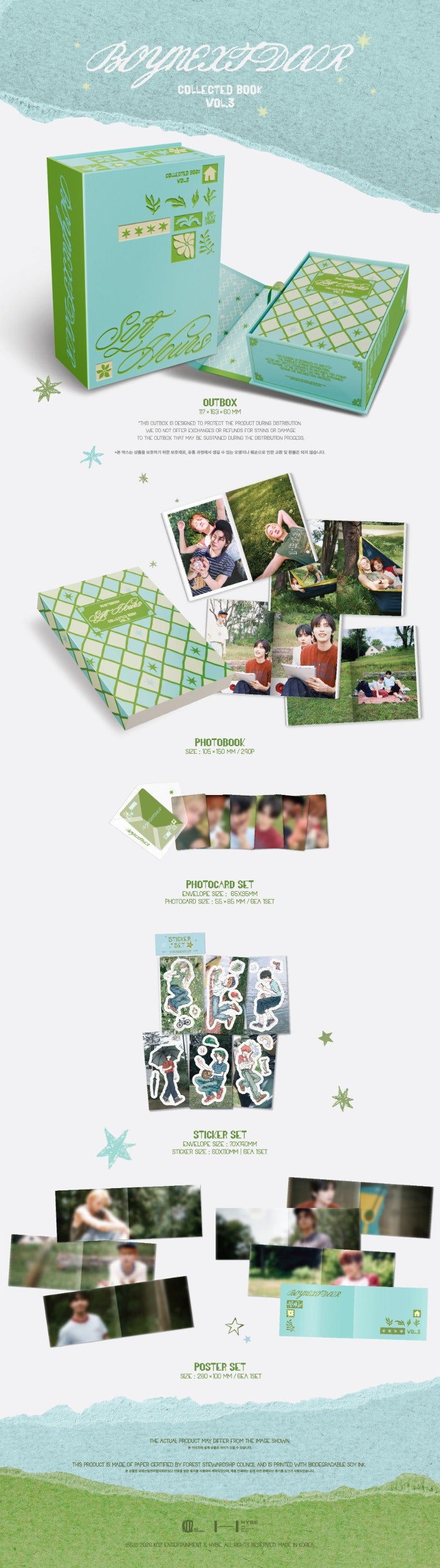 (Supplier/Weverse) BOYNEXTDOOR - Collected Book Vol. 3
