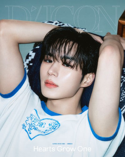(Supplier/Weverse) DICON Magazine Volume Nº33 (Cover: ALPHA DRIVE ONE) (HEARTS GROW ONE Ver)