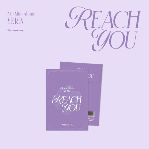 YERIN - REACH YOU [4th Mini Album] (Platform ver)