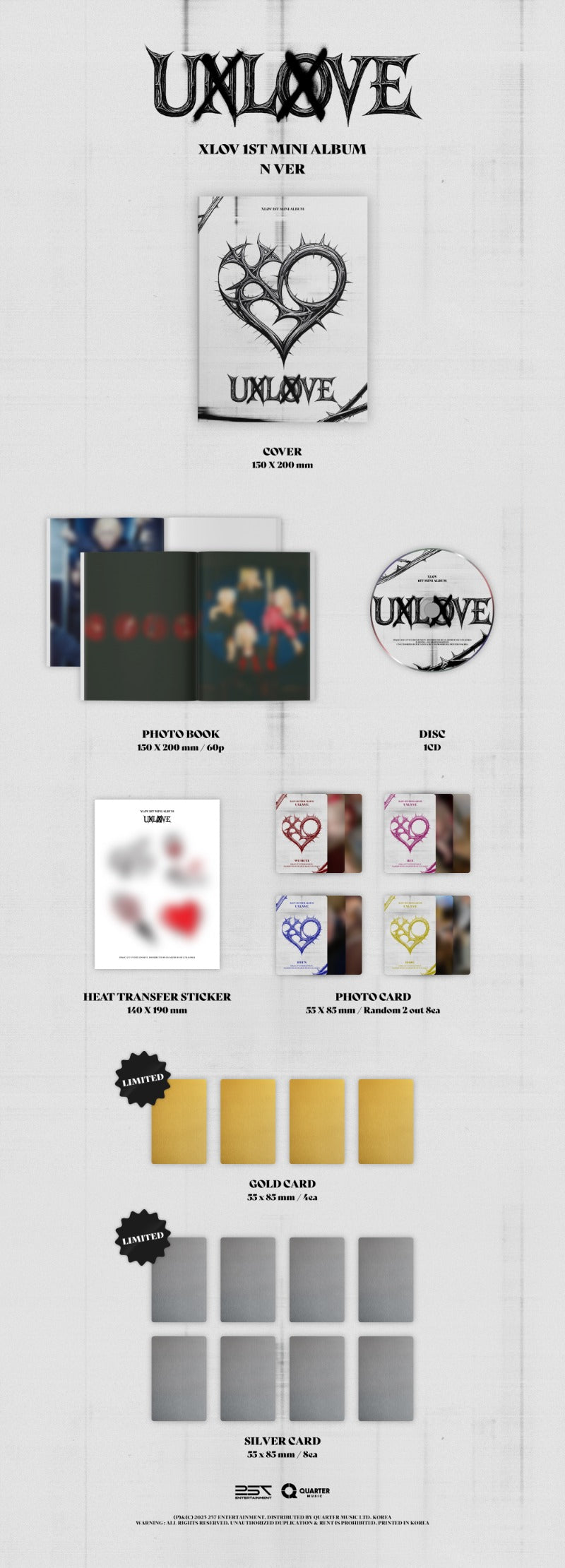 XLOV - UXLXVE (Photobook ver)