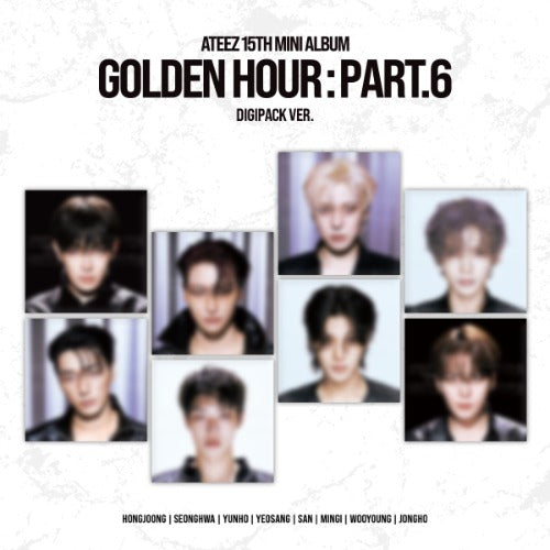 (Supplier/Applemusic/Toktoq) ATEEZ - Golden Hour Pt. 6 [15th Mini Album] (Digipack ver)