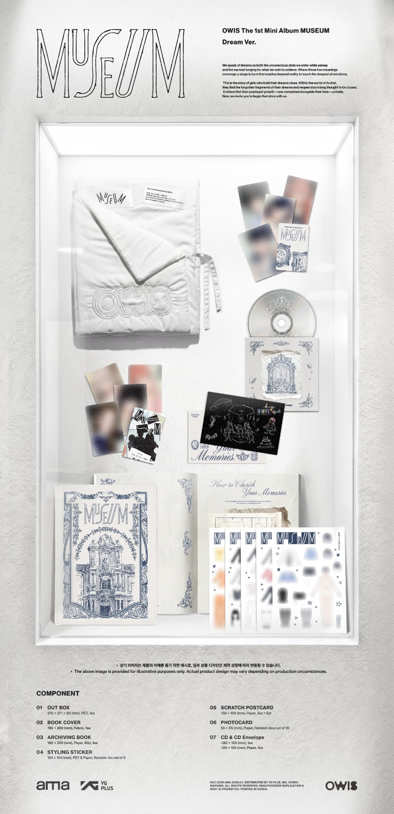 OWIS - Museum [1st Mini Album] (Dream ver)