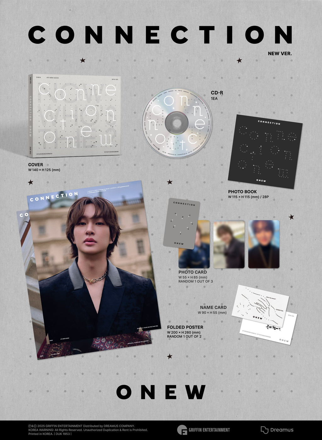 ONEW - Connection [4th Mini Album] (Digipack ver)