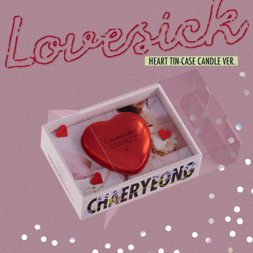 (Supplier/Appemusic POB) CHAERYEONG - Lovesick [1st Mini Album] (Heart Tincase Candle ver)