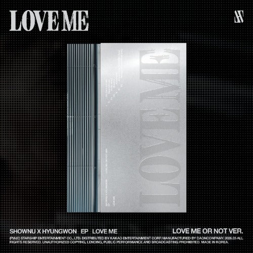 SHOWNU x HYUNGWON - Love Me (Photobook ver)